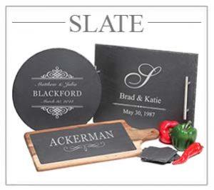 Personalized Slate Cheese Boards